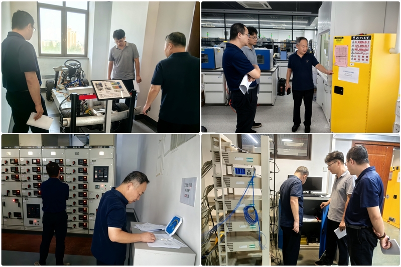 涉锂电池相关实验室、配电间等重点场所部位检查