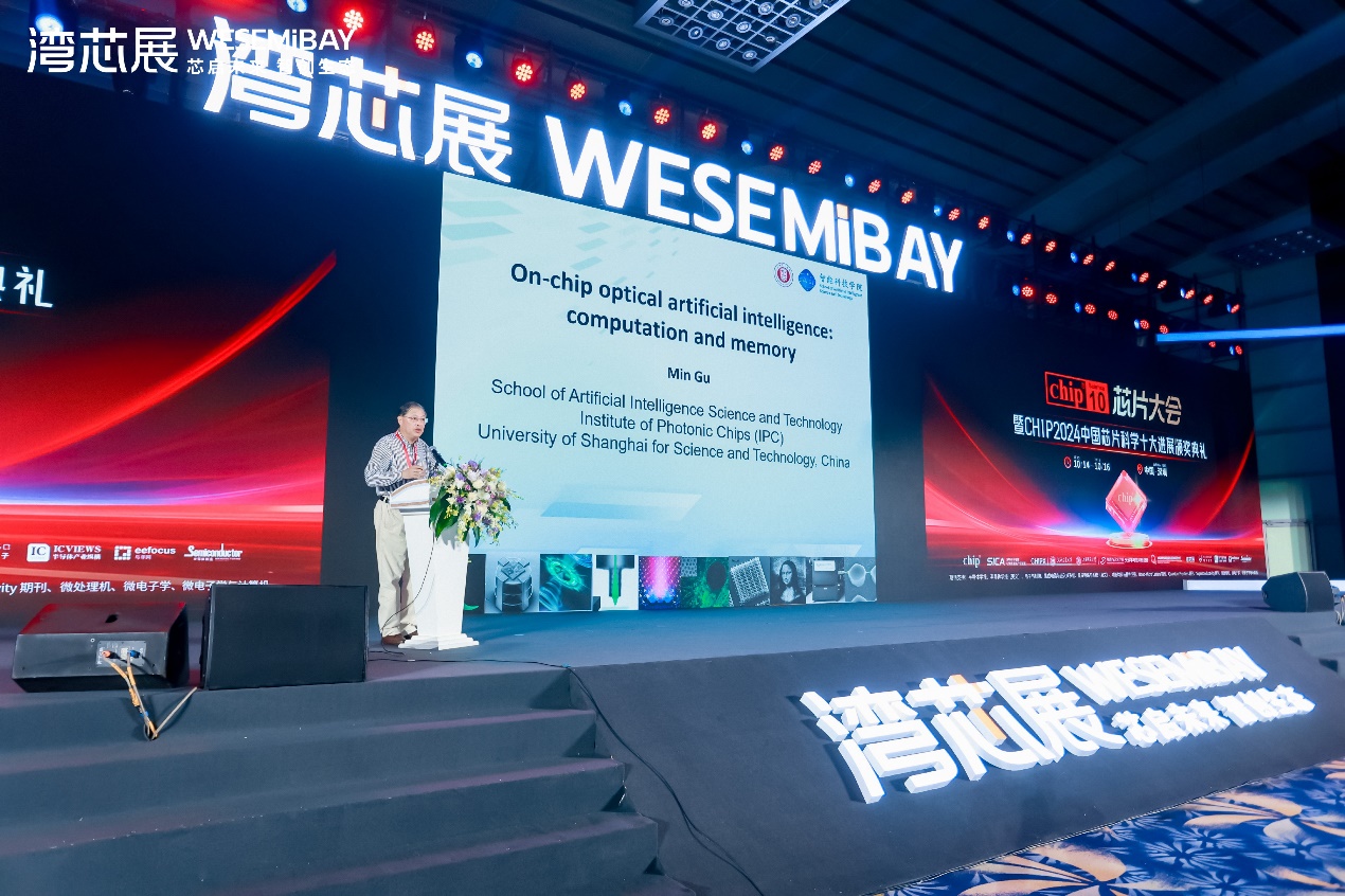 顾敏院士做大会报告